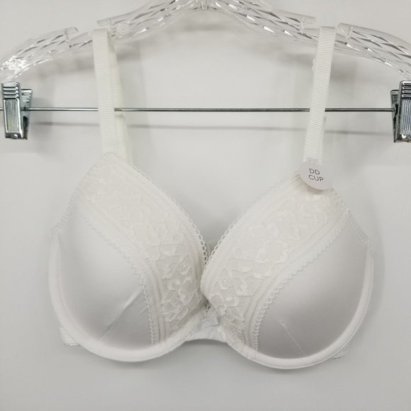 NWT M&S Collection White Lightly Lined Women's Bra Size 32D - Picture 1 of 10